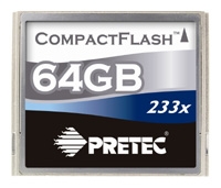 Pretec 233X Compact Flash 64 GB Technische Daten, Pretec 233X Compact Flash 64 GB Daten, Pretec 233X Compact Flash 64 GB Funktionen, Pretec 233X Compact Flash 64 GB Bewertung, Pretec 233X Compact Flash 64 GB kaufen, Pretec 233X Compact Flash 64 GB Preis, Pretec 233X Compact Flash 64 GB Speicherkarten