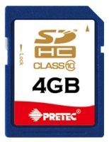 Pretec 4GB SDHC Class 10 Technische Daten, Pretec 4GB SDHC Class 10 Daten, Pretec 4GB SDHC Class 10 Funktionen, Pretec 4GB SDHC Class 10 Bewertung, Pretec 4GB SDHC Class 10 kaufen, Pretec 4GB SDHC Class 10 Preis, Pretec 4GB SDHC Class 10 Speicherkarten