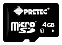 Pretec 4GB microSDHC Class 10 + SD-Adapter Technische Daten, Pretec 4GB microSDHC Class 10 + SD-Adapter Daten, Pretec 4GB microSDHC Class 10 + SD-Adapter Funktionen, Pretec 4GB microSDHC Class 10 + SD-Adapter Bewertung, Pretec 4GB microSDHC Class 10 + SD-Adapter kaufen, Pretec 4GB microSDHC Class 10 + SD-Adapter Preis, Pretec 4GB microSDHC Class 10 + SD-Adapter Speicherkarten