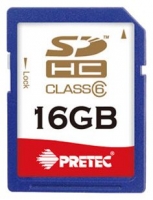 Pretec SDHC Class 6 16GB Technische Daten, Pretec SDHC Class 6 16GB Daten, Pretec SDHC Class 6 16GB Funktionen, Pretec SDHC Class 6 16GB Bewertung, Pretec SDHC Class 6 16GB kaufen, Pretec SDHC Class 6 16GB Preis, Pretec SDHC Class 6 16GB Speicherkarten