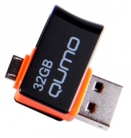 Qumo Hybrid 32Gb Technische Daten, Qumo Hybrid 32Gb Daten, Qumo Hybrid 32Gb Funktionen, Qumo Hybrid 32Gb Bewertung, Qumo Hybrid 32Gb kaufen, Qumo Hybrid 32Gb Preis, Qumo Hybrid 32Gb USB Flash-Laufwerk