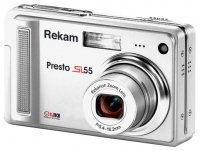 Rekam Presto-SL55 Technische Daten, Rekam Presto-SL55 Daten, Rekam Presto-SL55 Funktionen, Rekam Presto-SL55 Bewertung, Rekam Presto-SL55 kaufen, Rekam Presto-SL55 Preis, Rekam Presto-SL55 Digitale Kameras