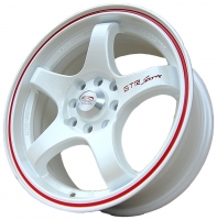 Sakura Wheels 391A 7.5x17/4x100/114.3 D73.1 ET42 White+Red foto, Sakura Wheels 391A 7.5x17/4x100/114.3 D73.1 ET42 White+Red fotos, Sakura Wheels 391A 7.5x17/4x100/114.3 D73.1 ET42 White+Red Bilder, Sakura Wheels 391A 7.5x17/4x100/114.3 D73.1 ET42 White+Red Bild