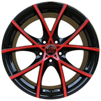 Sakura Wheels 9517 8x18/5x114.3 D73.1 ET35 Black+Red foto, Sakura Wheels 9517 8x18/5x114.3 D73.1 ET35 Black+Red fotos, Sakura Wheels 9517 8x18/5x114.3 D73.1 ET35 Black+Red Bilder, Sakura Wheels 9517 8x18/5x114.3 D73.1 ET35 Black+Red Bild