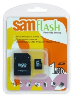 Samflash microSD 1Gb 72X Technische Daten, Samflash microSD 1Gb 72X Daten, Samflash microSD 1Gb 72X Funktionen, Samflash microSD 1Gb 72X Bewertung, Samflash microSD 1Gb 72X kaufen, Samflash microSD 1Gb 72X Preis, Samflash microSD 1Gb 72X Speicherkarten