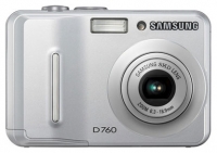 Samsung D760 Technische Daten, Samsung D760 Daten, Samsung D760 Funktionen, Samsung D760 Bewertung, Samsung D760 kaufen, Samsung D760 Preis, Samsung D760 Digitale Kameras