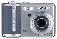 Samsung Digimax D73 Technische Daten, Samsung Digimax D73 Daten, Samsung Digimax D73 Funktionen, Samsung Digimax D73 Bewertung, Samsung Digimax D73 kaufen, Samsung Digimax D73 Preis, Samsung Digimax D73 Digitale Kameras