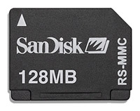 Sandisk 128MB RS-MMC Technische Daten, Sandisk 128MB RS-MMC Daten, Sandisk 128MB RS-MMC Funktionen, Sandisk 128MB RS-MMC Bewertung, Sandisk 128MB RS-MMC kaufen, Sandisk 128MB RS-MMC Preis, Sandisk 128MB RS-MMC Speicherkarten