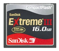 Sandisk Extreme III CompactFlash 16GB Technische Daten, Sandisk Extreme III CompactFlash 16GB Daten, Sandisk Extreme III CompactFlash 16GB Funktionen, Sandisk Extreme III CompactFlash 16GB Bewertung, Sandisk Extreme III CompactFlash 16GB kaufen, Sandisk Extreme III CompactFlash 16GB Preis, Sandisk Extreme III CompactFlash 16GB Speicherkarten