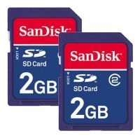 Sandisk SD 2x2GB Klasse 2 Technische Daten, Sandisk SD 2x2GB Klasse 2 Daten, Sandisk SD 2x2GB Klasse 2 Funktionen, Sandisk SD 2x2GB Klasse 2 Bewertung, Sandisk SD 2x2GB Klasse 2 kaufen, Sandisk SD 2x2GB Klasse 2 Preis, Sandisk SD 2x2GB Klasse 2 Speicherkarten