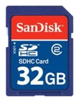 Sandisk 32GB SDHC Card Class 2 Technische Daten, Sandisk 32GB SDHC Card Class 2 Daten, Sandisk 32GB SDHC Card Class 2 Funktionen, Sandisk 32GB SDHC Card Class 2 Bewertung, Sandisk 32GB SDHC Card Class 2 kaufen, Sandisk 32GB SDHC Card Class 2 Preis, Sandisk 32GB SDHC Card Class 2 Speicherkarten