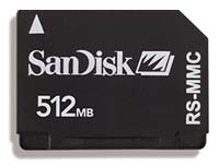 Sandisk 512MB RS-MMC Technische Daten, Sandisk 512MB RS-MMC Daten, Sandisk 512MB RS-MMC Funktionen, Sandisk 512MB RS-MMC Bewertung, Sandisk 512MB RS-MMC kaufen, Sandisk 512MB RS-MMC Preis, Sandisk 512MB RS-MMC Speicherkarten