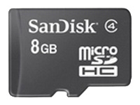 Sandisk microSDHC Card 8GB Class 4 Technische Daten, Sandisk microSDHC Card 8GB Class 4 Daten, Sandisk microSDHC Card 8GB Class 4 Funktionen, Sandisk microSDHC Card 8GB Class 4 Bewertung, Sandisk microSDHC Card 8GB Class 4 kaufen, Sandisk microSDHC Card 8GB Class 4 Preis, Sandisk microSDHC Card 8GB Class 4 Speicherkarten