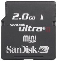 Sandisk miniSD card Ultra II 2Gb Technische Daten, Sandisk miniSD card Ultra II 2Gb Daten, Sandisk miniSD card Ultra II 2Gb Funktionen, Sandisk miniSD card Ultra II 2Gb Bewertung, Sandisk miniSD card Ultra II 2Gb kaufen, Sandisk miniSD card Ultra II 2Gb Preis, Sandisk miniSD card Ultra II 2Gb Speicherkarten