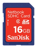 Sandisk Netbook SDHC 16GB Technische Daten, Sandisk Netbook SDHC 16GB Daten, Sandisk Netbook SDHC 16GB Funktionen, Sandisk Netbook SDHC 16GB Bewertung, Sandisk Netbook SDHC 16GB kaufen, Sandisk Netbook SDHC 16GB Preis, Sandisk Netbook SDHC 16GB Speicherkarten