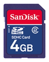 Sandisk SDHC Card 4GB Class 2 Technische Daten, Sandisk SDHC Card 4GB Class 2 Daten, Sandisk SDHC Card 4GB Class 2 Funktionen, Sandisk SDHC Card 4GB Class 2 Bewertung, Sandisk SDHC Card 4GB Class 2 kaufen, Sandisk SDHC Card 4GB Class 2 Preis, Sandisk SDHC Card 4GB Class 2 Speicherkarten