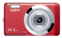 Sanyo VPC-X1420 Technische Daten, Sanyo VPC-X1420 Daten, Sanyo VPC-X1420 Funktionen, Sanyo VPC-X1420 Bewertung, Sanyo VPC-X1420 kaufen, Sanyo VPC-X1420 Preis, Sanyo VPC-X1420 Digitale Kameras