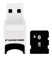 Silicon Power MemoryStick Micro M2 2GB + Stilvolle USB Reader Technische Daten, Silicon Power MemoryStick Micro M2 2GB + Stilvolle USB Reader Daten, Silicon Power MemoryStick Micro M2 2GB + Stilvolle USB Reader Funktionen, Silicon Power MemoryStick Micro M2 2GB + Stilvolle USB Reader Bewertung, Silicon Power MemoryStick Micro M2 2GB + Stilvolle USB Reader kaufen, Silicon Power MemoryStick Micro M2 2GB + Stilvolle USB Reader Preis, Silicon Power MemoryStick Micro M2 2GB + Stilvolle USB Reader Speicherkarten