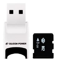 Silicon Power MemoryStick Micro M2 8GB + Stilvolle USB Reader Technische Daten, Silicon Power MemoryStick Micro M2 8GB + Stilvolle USB Reader Daten, Silicon Power MemoryStick Micro M2 8GB + Stilvolle USB Reader Funktionen, Silicon Power MemoryStick Micro M2 8GB + Stilvolle USB Reader Bewertung, Silicon Power MemoryStick Micro M2 8GB + Stilvolle USB Reader kaufen, Silicon Power MemoryStick Micro M2 8GB + Stilvolle USB Reader Preis, Silicon Power MemoryStick Micro M2 8GB + Stilvolle USB Reader Speicherkarten