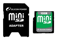 Silicon Power MiniSD 128Mb 133X Technische Daten, Silicon Power MiniSD 128Mb 133X Daten, Silicon Power MiniSD 128Mb 133X Funktionen, Silicon Power MiniSD 128Mb 133X Bewertung, Silicon Power MiniSD 128Mb 133X kaufen, Silicon Power MiniSD 128Mb 133X Preis, Silicon Power MiniSD 128Mb 133X Speicherkarten