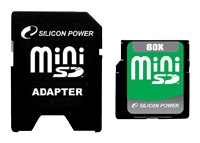 Silicon Power MiniSD 128Mb 80X Technische Daten, Silicon Power MiniSD 128Mb 80X Daten, Silicon Power MiniSD 128Mb 80X Funktionen, Silicon Power MiniSD 128Mb 80X Bewertung, Silicon Power MiniSD 128Mb 80X kaufen, Silicon Power MiniSD 128Mb 80X Preis, Silicon Power MiniSD 128Mb 80X Speicherkarten