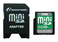 Silicon Power MiniSD 1Gb 133X Technische Daten, Silicon Power MiniSD 1Gb 133X Daten, Silicon Power MiniSD 1Gb 133X Funktionen, Silicon Power MiniSD 1Gb 133X Bewertung, Silicon Power MiniSD 1Gb 133X kaufen, Silicon Power MiniSD 1Gb 133X Preis, Silicon Power MiniSD 1Gb 133X Speicherkarten