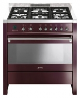 Smeg CS19RW Technische Daten, Smeg CS19RW Daten, Smeg CS19RW Funktionen, Smeg CS19RW Bewertung, Smeg CS19RW kaufen, Smeg CS19RW Preis, Smeg CS19RW Herd