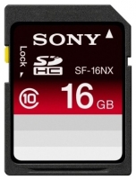 Sony SF-16NX Technische Daten, Sony SF-16NX Daten, Sony SF-16NX Funktionen, Sony SF-16NX Bewertung, Sony SF-16NX kaufen, Sony SF-16NX Preis, Sony SF-16NX Speicherkarten