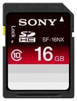 Sony SF-16NXT Technische Daten, Sony SF-16NXT Daten, Sony SF-16NXT Funktionen, Sony SF-16NXT Bewertung, Sony SF-16NXT kaufen, Sony SF-16NXT Preis, Sony SF-16NXT Speicherkarten