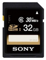 Sony SF-32U6 Technische Daten, Sony SF-32U6 Daten, Sony SF-32U6 Funktionen, Sony SF-32U6 Bewertung, Sony SF-32U6 kaufen, Sony SF-32U6 Preis, Sony SF-32U6 Speicherkarten