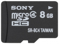 Sony SR8A4 Technische Daten, Sony SR8A4 Daten, Sony SR8A4 Funktionen, Sony SR8A4 Bewertung, Sony SR8A4 kaufen, Sony SR8A4 Preis, Sony SR8A4 Speicherkarten