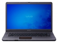 Sony VAIO VGN-NW130J (Core 2 Duo T6500 2100 Mhz/15.5