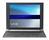 Sony VAIO VGN-X505ZP (Pentium M 1100 Mhz/10.4