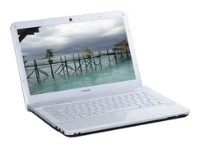 Sony VAIO VPC-EA31FX (Core i3 370M 2400 Mhz/14