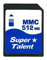 Super Talent MMC 512MB Technische Daten, Super Talent MMC 512MB Daten, Super Talent MMC 512MB Funktionen, Super Talent MMC 512MB Bewertung, Super Talent MMC 512MB kaufen, Super Talent MMC 512MB Preis, Super Talent MMC 512MB Speicherkarten