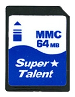Super Talent MMC-64MB Technische Daten, Super Talent MMC-64MB Daten, Super Talent MMC-64MB Funktionen, Super Talent MMC-64MB Bewertung, Super Talent MMC-64MB kaufen, Super Talent MMC-64MB Preis, Super Talent MMC-64MB Speicherkarten