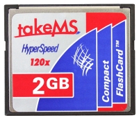 TakeMS CompactFlash Card 120x 2GB HyperSpeed Technische Daten, TakeMS CompactFlash Card 120x 2GB HyperSpeed Daten, TakeMS CompactFlash Card 120x 2GB HyperSpeed Funktionen, TakeMS CompactFlash Card 120x 2GB HyperSpeed Bewertung, TakeMS CompactFlash Card 120x 2GB HyperSpeed kaufen, TakeMS CompactFlash Card 120x 2GB HyperSpeed Preis, TakeMS CompactFlash Card 120x 2GB HyperSpeed Speicherkarten