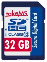 TakeMS SDHC Card Class 10 32GB Technische Daten, TakeMS SDHC Card Class 10 32GB Daten, TakeMS SDHC Card Class 10 32GB Funktionen, TakeMS SDHC Card Class 10 32GB Bewertung, TakeMS SDHC Card Class 10 32GB kaufen, TakeMS SDHC Card Class 10 32GB Preis, TakeMS SDHC Card Class 10 32GB Speicherkarten