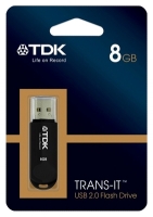 TDK Trans-it Mini 8GB Technische Daten, TDK Trans-it Mini 8GB Daten, TDK Trans-it Mini 8GB Funktionen, TDK Trans-it Mini 8GB Bewertung, TDK Trans-it Mini 8GB kaufen, TDK Trans-it Mini 8GB Preis, TDK Trans-it Mini 8GB USB Flash-Laufwerk