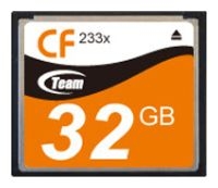 Team Group 233X CF-Karte 32GB Technische Daten, Team Group 233X CF-Karte 32GB Daten, Team Group 233X CF-Karte 32GB Funktionen, Team Group 233X CF-Karte 32GB Bewertung, Team Group 233X CF-Karte 32GB kaufen, Team Group 233X CF-Karte 32GB Preis, Team Group 233X CF-Karte 32GB Speicherkarten