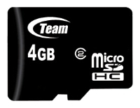 Team Group micro SDHC Card Class 2 4GB Technische Daten, Team Group micro SDHC Card Class 2 4GB Daten, Team Group micro SDHC Card Class 2 4GB Funktionen, Team Group micro SDHC Card Class 2 4GB Bewertung, Team Group micro SDHC Card Class 2 4GB kaufen, Team Group micro SDHC Card Class 2 4GB Preis, Team Group micro SDHC Card Class 2 4GB Speicherkarten