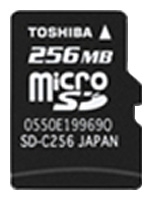 Toshiba SD-MC256MA Technische Daten, Toshiba SD-MC256MA Daten, Toshiba SD-MC256MA Funktionen, Toshiba SD-MC256MA Bewertung, Toshiba SD-MC256MA kaufen, Toshiba SD-MC256MA Preis, Toshiba SD-MC256MA Speicherkarten