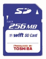 Toshiba Secure Digital 256 MB Swift Technische Daten, Toshiba Secure Digital 256 MB Swift Daten, Toshiba Secure Digital 256 MB Swift Funktionen, Toshiba Secure Digital 256 MB Swift Bewertung, Toshiba Secure Digital 256 MB Swift kaufen, Toshiba Secure Digital 256 MB Swift Preis, Toshiba Secure Digital 256 MB Swift Speicherkarten