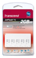 Transcend JetFlash T3 2GB x 5 Technische Daten, Transcend JetFlash T3 2GB x 5 Daten, Transcend JetFlash T3 2GB x 5 Funktionen, Transcend JetFlash T3 2GB x 5 Bewertung, Transcend JetFlash T3 2GB x 5 kaufen, Transcend JetFlash T3 2GB x 5 Preis, Transcend JetFlash T3 2GB x 5 USB Flash-Laufwerk