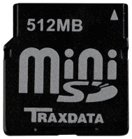 Traxdata miniSD PRO 150X 512Mb Technische Daten, Traxdata miniSD PRO 150X 512Mb Daten, Traxdata miniSD PRO 150X 512Mb Funktionen, Traxdata miniSD PRO 150X 512Mb Bewertung, Traxdata miniSD PRO 150X 512Mb kaufen, Traxdata miniSD PRO 150X 512Mb Preis, Traxdata miniSD PRO 150X 512Mb Speicherkarten