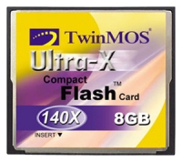 TwinMOS Ultra-X CF Karte 8GB 140X Technische Daten, TwinMOS Ultra-X CF Karte 8GB 140X Daten, TwinMOS Ultra-X CF Karte 8GB 140X Funktionen, TwinMOS Ultra-X CF Karte 8GB 140X Bewertung, TwinMOS Ultra-X CF Karte 8GB 140X kaufen, TwinMOS Ultra-X CF Karte 8GB 140X Preis, TwinMOS Ultra-X CF Karte 8GB 140X Speicherkarten