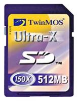 TwinMOS Ultra-X SD Card 512Mb 150X Technische Daten, TwinMOS Ultra-X SD Card 512Mb 150X Daten, TwinMOS Ultra-X SD Card 512Mb 150X Funktionen, TwinMOS Ultra-X SD Card 512Mb 150X Bewertung, TwinMOS Ultra-X SD Card 512Mb 150X kaufen, TwinMOS Ultra-X SD Card 512Mb 150X Preis, TwinMOS Ultra-X SD Card 512Mb 150X Speicherkarten