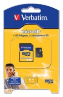 Verbatim microSD 1GB + SD-Adapter Technische Daten, Verbatim microSD 1GB + SD-Adapter Daten, Verbatim microSD 1GB + SD-Adapter Funktionen, Verbatim microSD 1GB + SD-Adapter Bewertung, Verbatim microSD 1GB + SD-Adapter kaufen, Verbatim microSD 1GB + SD-Adapter Preis, Verbatim microSD 1GB + SD-Adapter Speicherkarten