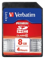 Verbatim SDHC Class 10 8GB Technische Daten, Verbatim SDHC Class 10 8GB Daten, Verbatim SDHC Class 10 8GB Funktionen, Verbatim SDHC Class 10 8GB Bewertung, Verbatim SDHC Class 10 8GB kaufen, Verbatim SDHC Class 10 8GB Preis, Verbatim SDHC Class 10 8GB Speicherkarten