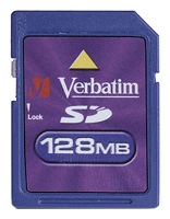 Verbatim Secure Digital Card 128MB Technische Daten, Verbatim Secure Digital Card 128MB Daten, Verbatim Secure Digital Card 128MB Funktionen, Verbatim Secure Digital Card 128MB Bewertung, Verbatim Secure Digital Card 128MB kaufen, Verbatim Secure Digital Card 128MB Preis, Verbatim Secure Digital Card 128MB Speicherkarten